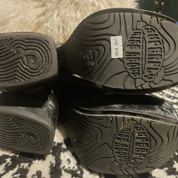 John Fluevog Superfly Jive Platform Boots - Picture 3 of 6